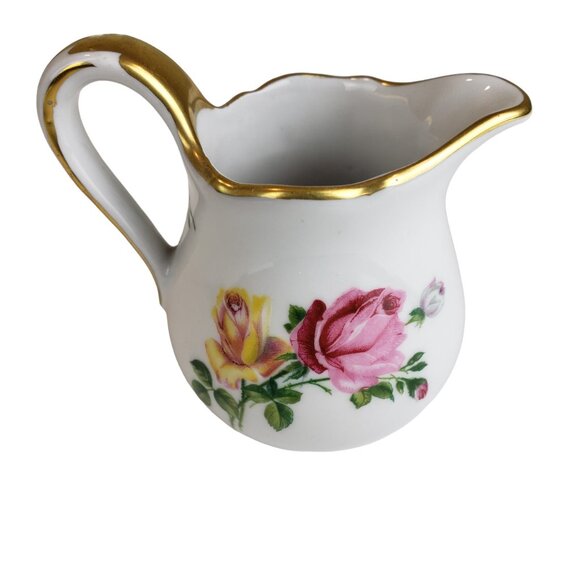 11 Piece Vintage Tea Coffee Set Bavaria, Excellent Vintage Condition Gold Trim - Picture 5 of 14